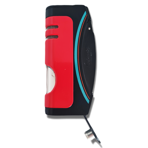 Lubinski Eclipse Tek Torch Delicili Puro Çakmağı Kırmızı-Siyah