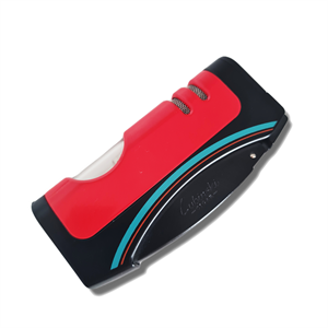 Lubinski Eclipse Tek Torch Delicili Puro Çakmağı Kırmızı-Siyah