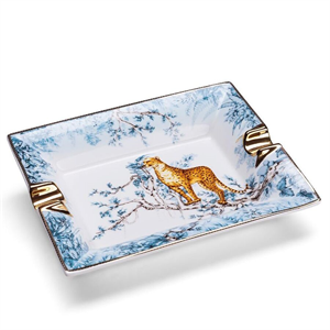 Lubinski Leopard Porselen Puro Küllüğü Gold 2li