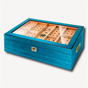 Lubinski Limited Edt. İspanyol Sedir Mavi Humidor
