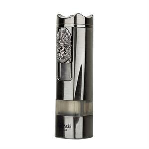Lubinski Lion Sehpalı Delicili Tek Torch Puro Çakmağı Gunmetal