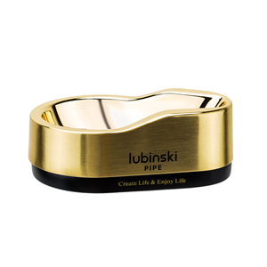 Lubinski Metal Pipo Standı/Sehpası Gold
