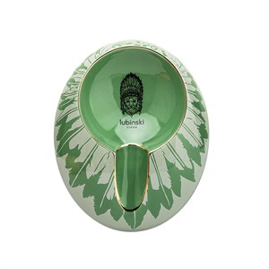 Lubinski New Design Oval Tekli Seramik Puro Küllüğü Yeşil