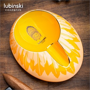 Lubinski New Design Oval Tekli Seramik Puro Küllüğü Sarı