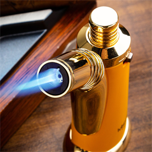 Lubinski Retro Tek Torch Masa Tipi Puro Çakmağı Yeşil