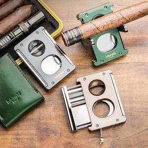 Lubinski Sehpalı-Delicili Premium Puro Kesici Lazer Bıçak Double Cutter Kahve(60Ring)