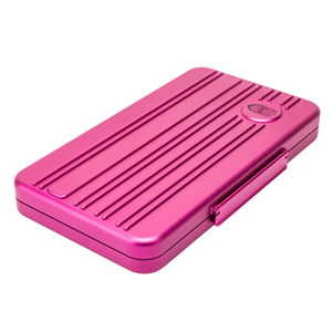 Lubinski Special Edt. Aluminyum Slim Puro Taşıma Çantası Pink 5li