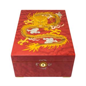 Lubinski Special Edt. Red Dragon Claw Humidor Puro Kutusu 110s