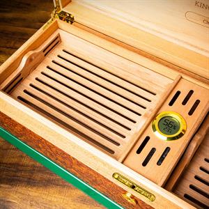 Lubinski Special Edt. Cigar-Cuba Puro Kutusu Humidor Yeşil 200s