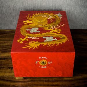 Lubinski Special Edt. Red Dragon Claw Humidor Puro Kutusu 110s