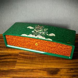 Lubinski Special Edt. Cigar-Cuba Puro Kutusu Humidor Yeşil 200s