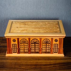 Lubinski Special Edt. Motif İşleme Humidor Puro Kutusu 80s