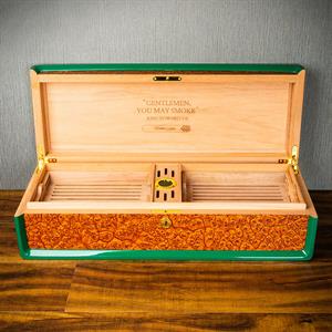 Lubinski Special Edt. Cigar-Cuba Puro Kutusu Humidor Yeşil 200s