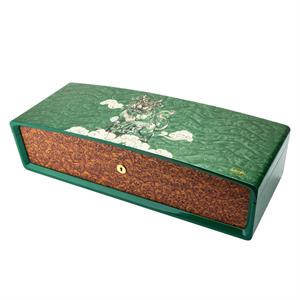 Lubinski Special Edt. Cigar-Cuba Puro Kutusu Humidor Yeşil 200s