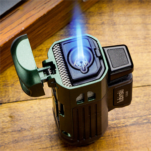 Lubinski Tek Torch Puro Çakmağı Delici+İğneli Yeşil