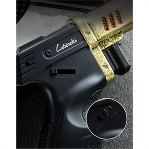 Lubinski Tek Torch Puro Masa Çakmağı Black-Gold