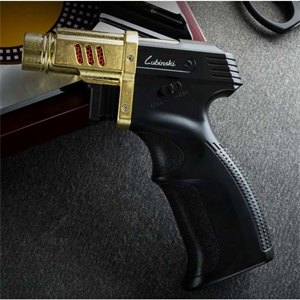 Lubinski Tek Torch Puro Masa Çakmağı Black-Gold