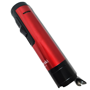 Lubinski Tek Torch Sehpalı Delicili Puro Çakmağı Siyah-Kırmızı