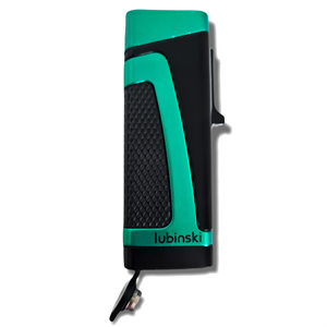 Lubinski Üç Torch Delicili Puro Çakmağı Yeşil-Siyah