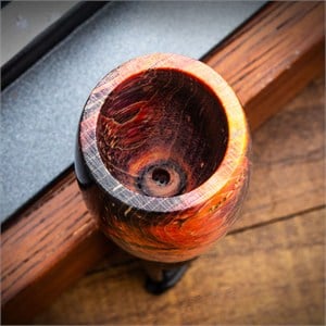 Lubinski Yeni Briar Puro Ağızlığı 8mm Filtreli Flame (40-49 Ring)