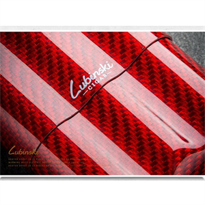 Lubinski Yeni CarbonFiber Puro Kılıfı Kırmızı 3lü (60Ring)