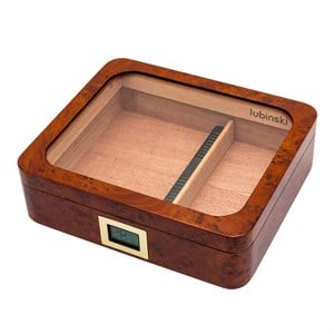 Lubinski Yeni Seri Basic Puro Kutusu Humidor 30s Kahve