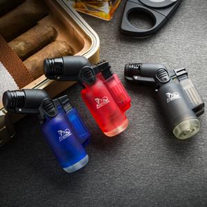 Lubinski Yeni Seri Basic Tek Torch Puro Çakmağı Kırmızı