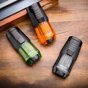 Lubinski Yeni Seri Basic Tek Torch Sehpalı Puro Çakmağı Siyah