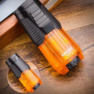 Lubinski Yeni Seri Basic Tek Torch Sehpalı Puro Çakmağı Siyah