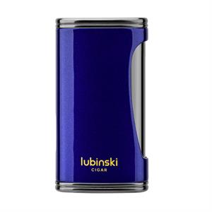 Lubinski Yeni Seri Dahili Delicili Yaprak Alev Puro Çakmağı Mavi