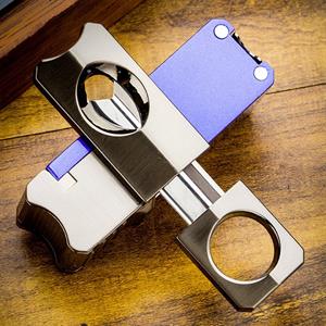 Lubinski Yeni Seri Dahili V-Cutter Delicili ve İğneli Puro Çakmağı Gold