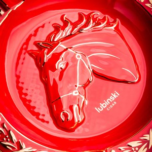Lubinski Yeni Seri Golden Horse Oval Puro Küllüğü Kırmızı