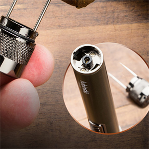 Lubinski Yeni Seri Slim Tek Torch Delicili Ve İğneli Puro Çakmağı Yeşil