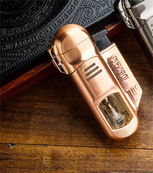 Lubinski Yeni Stil Delicili Dört Torch Puro Çakmağı Copper