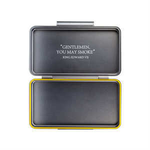 Lubinski Yeni Stil Seyahat Puro Kutusu Humidor Alüminyum Grey 5s