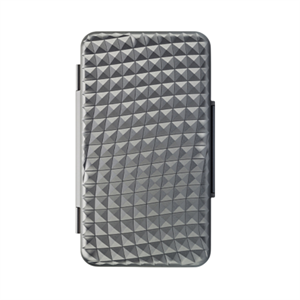 Lubinski Yeni Stil Seyahat Puro Kutusu Humidor Alüminyum Grey 5s