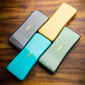 Lubinski Yeni Stil Slim Seyahat Puro Kutusu/Humidor Lake Gri 2s