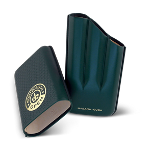 Montecristo Open Gerçek Deri Puro Kılıfı Üçlü 64 Ring