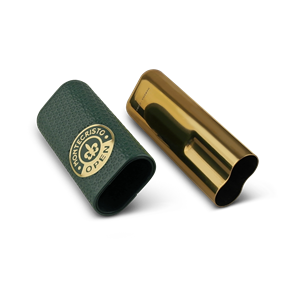 Montecristo Open Metal Base Gerçek Deri Puro Kılıfı İkili 64 Ring