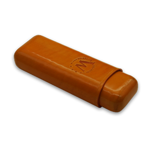 Montes Gerçek Deri El Yapımı Puro Kılıfı İkili (52 Ring) Amsterdam