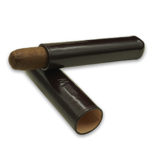 Montes Gerçek Deri El Yapımı Puro Kılıfı Tekli (52 Ring) Viena