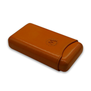 Montes Gerçek Deri El Yapımı Puro Kılıfı Üçlü (65 Ring) Amsterdam