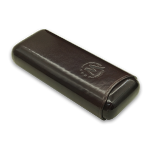 Montes Gerçek Deri El Yapımı Puro Kılıfı İkili (65 Ring) Viena