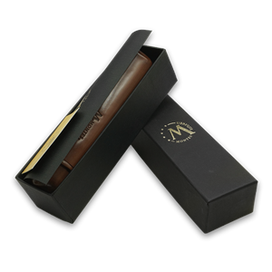 Montes Gerçek Deri El Yapımı Puro Kılıfı Tekli (52 Ring) Roma