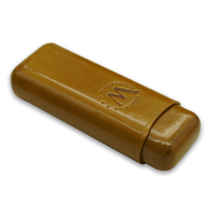 Montes Gerçek Deri El Yapımı Puro Kılıfı İkili (52 Ring) Munich