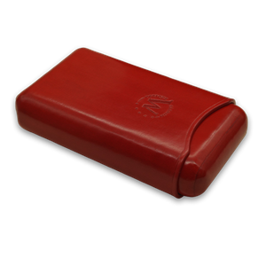 Montes Gerçek Deri El Yapımı Puro Kılıfı Üçlü (65 Ring) Paris