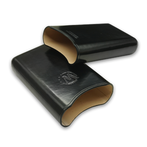 Montes Gerçek Deri El Yapımı Puro Kılıfı Üçlü (65 Ring) Londres