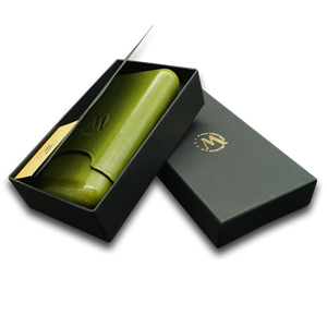 Montes Gerçek Deri El Yapımı Puro Kılıfı Üçlü (52 Ring) Grass