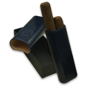 Montes Gerçek Deri El Yapımı Puro Kılıfı İkili (52 Ring) Milan