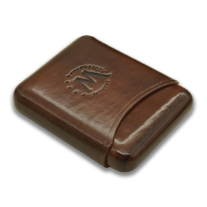 Montes Gerçek Deri El Yapımı Toscano Puro Kılıfı Dörtlü (36 Ring) Roma